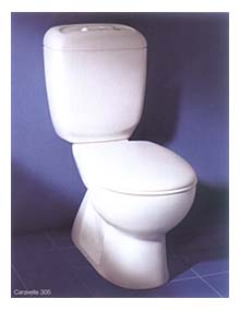 Caroma Dual Flush Toilets - Caravelle 270/305